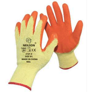 Neilson-NOL Orange Latex Coated Gloves China Image